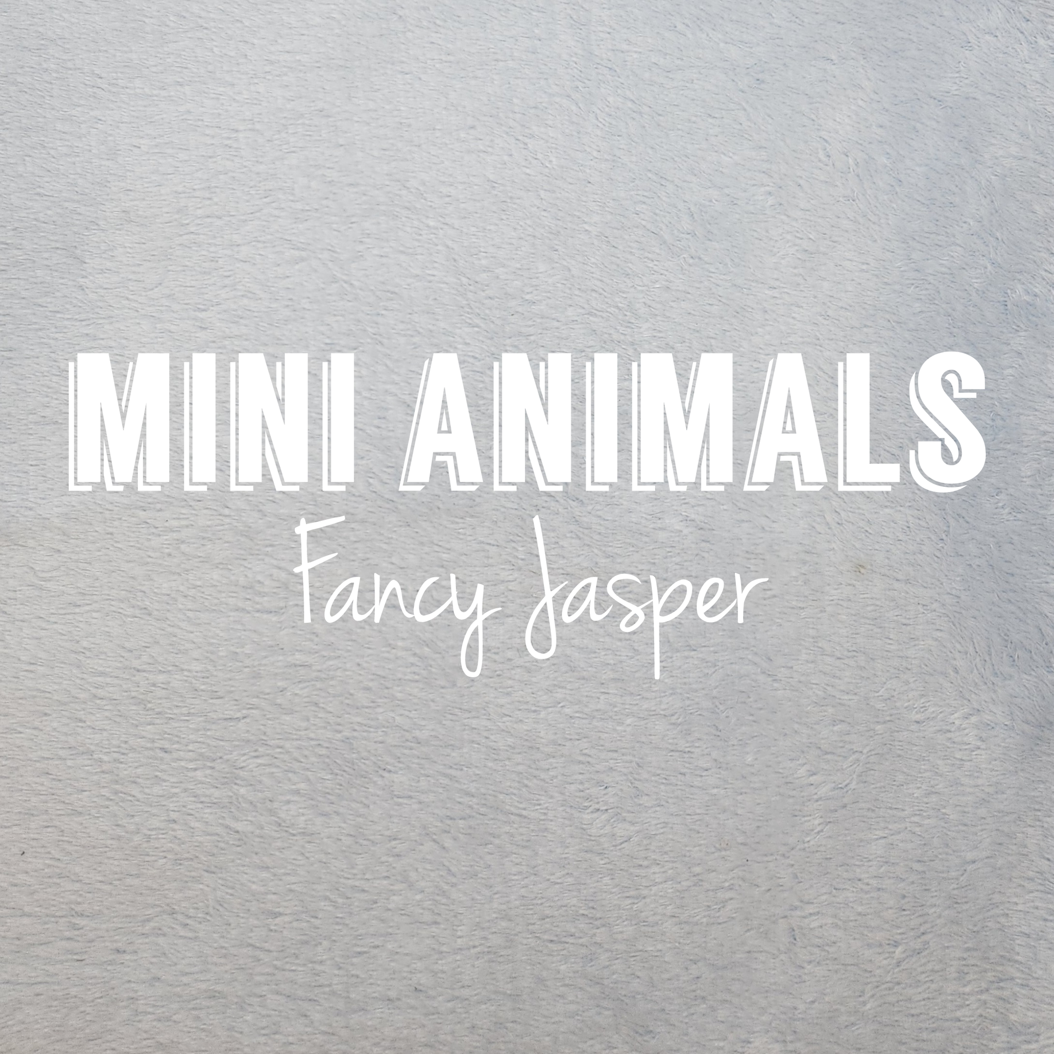 Fancy Jasper Mini Animals