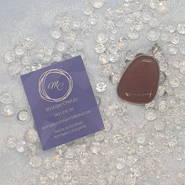 Goldstone Pendants