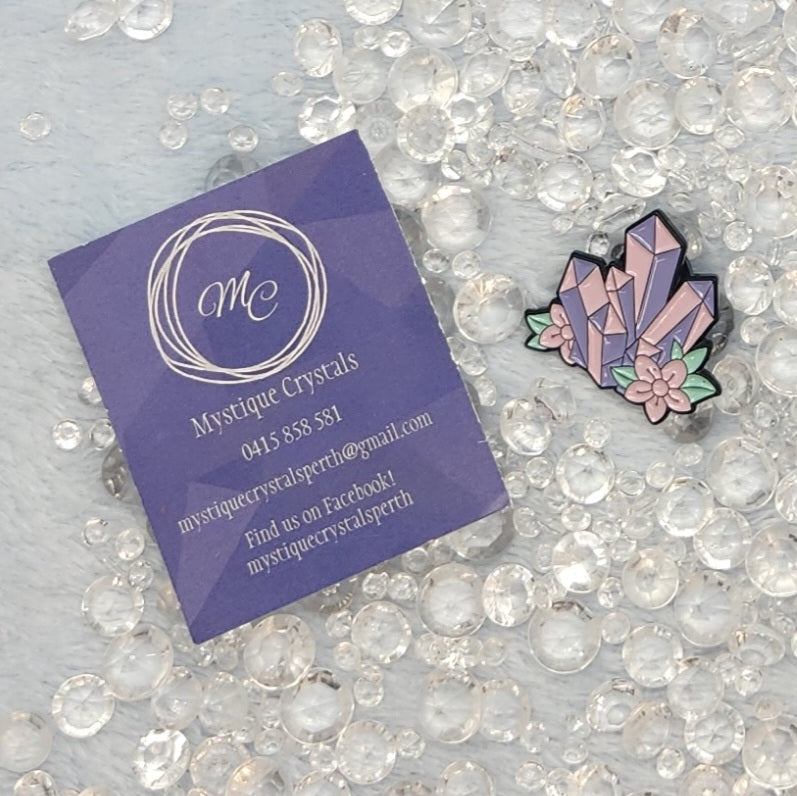 Enamel Pins - Crystals