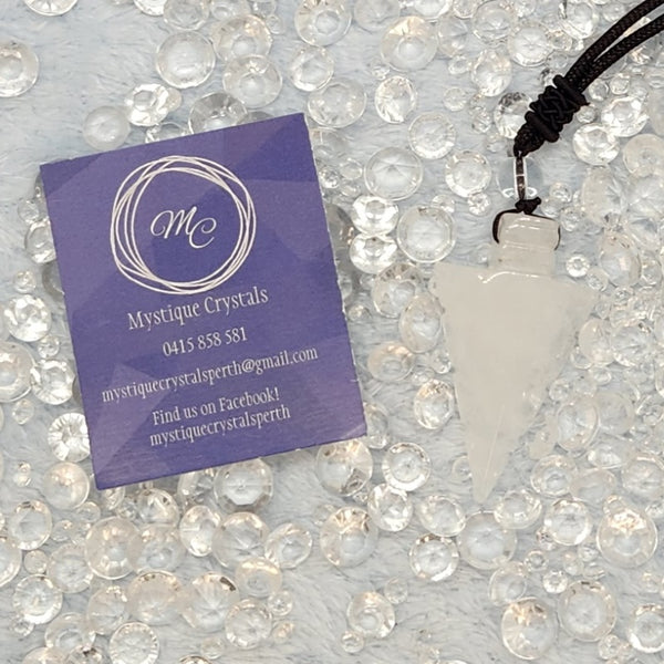 Gemstone Arrowhead Necklaces