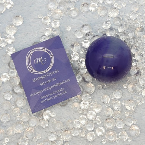 Purple Agate Sphere