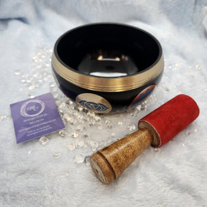 Black Chakra Singing Bowl