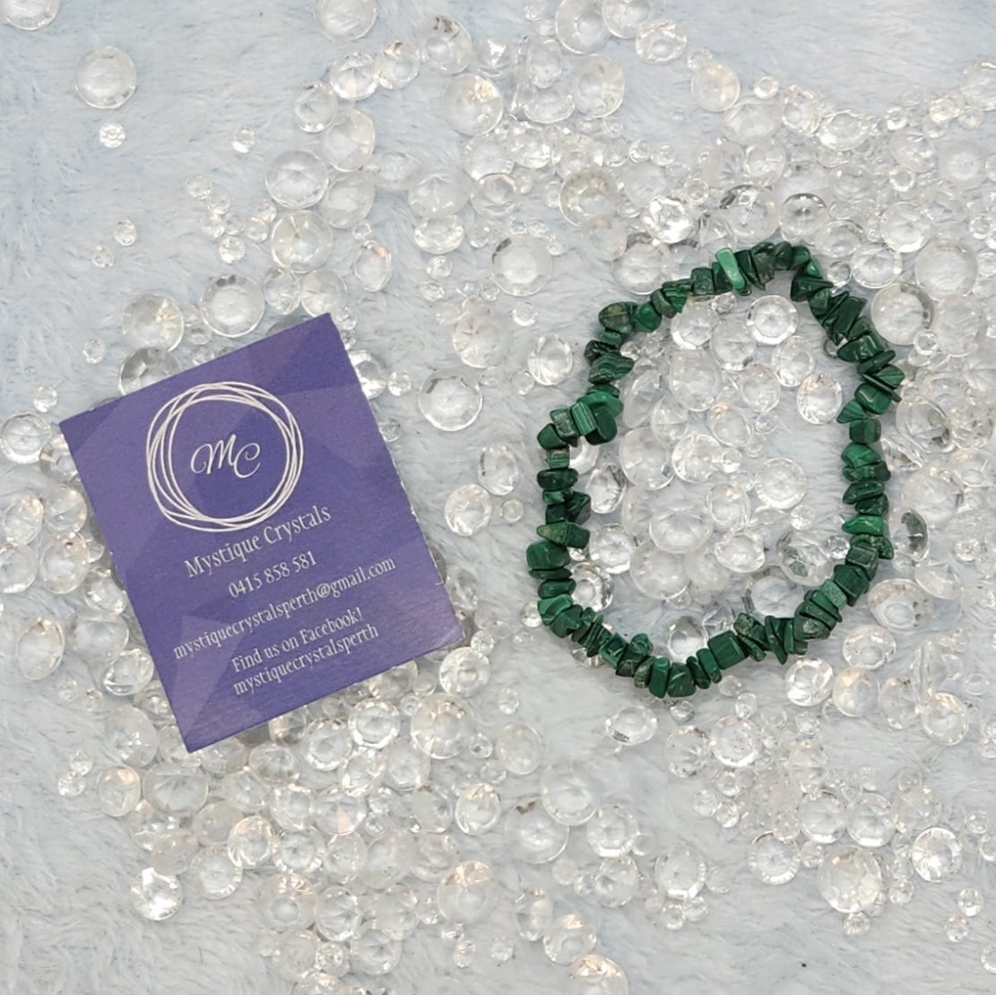 Malachite Elite Chip Bracelets