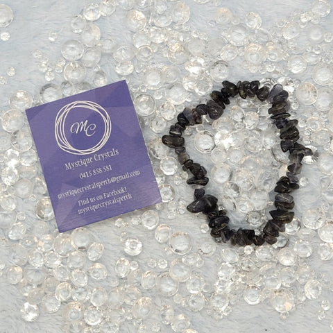 Iolite Chip Bracelets