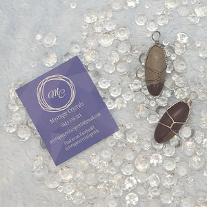 Shiva Lingam Wrapped Pendants