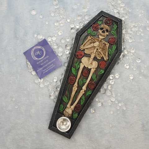 Skeleton Incense Cone Holder