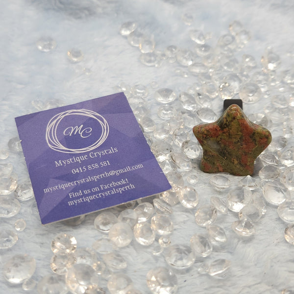 Gemstone Star Car Clips