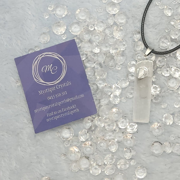 Selenite Gemstone Necklace