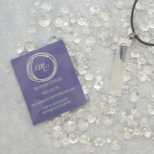 Selenite Gemstone Necklace