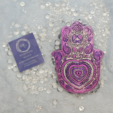 Heart Hamsa Incense Holder