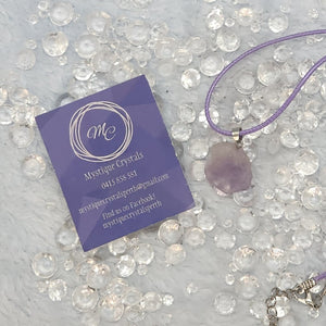 Amethyst Mini Cluster Necklace