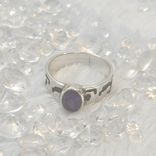 Amethyst Sterling Silver Rings