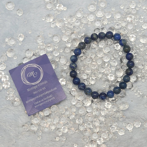 Lapis Lazuli Beaded Bracelet