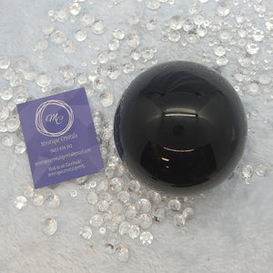 Black Obsidian Spheres