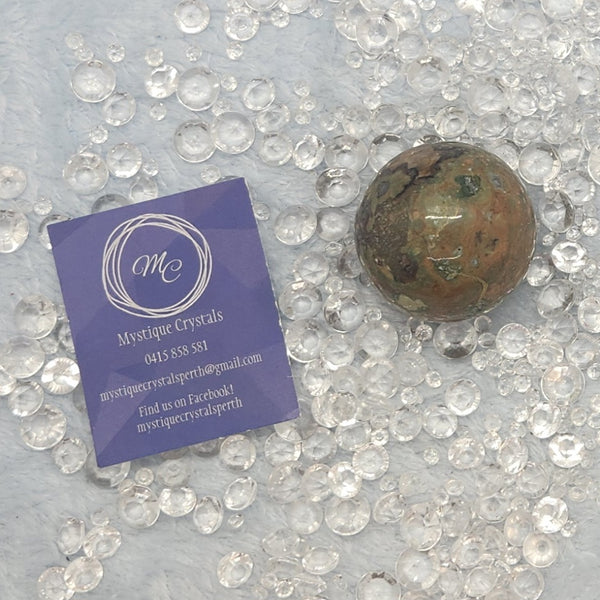 Ocean Jasper Sphere