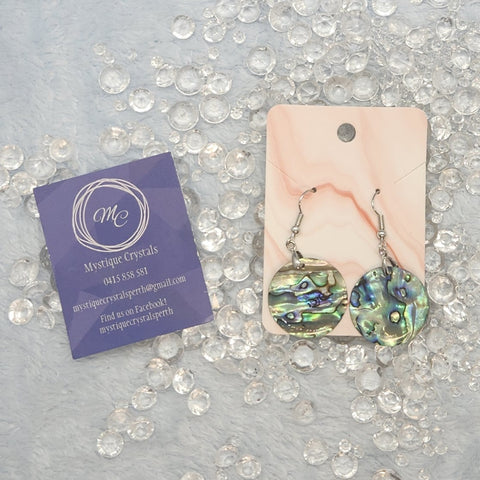 Paua Shell Earrings