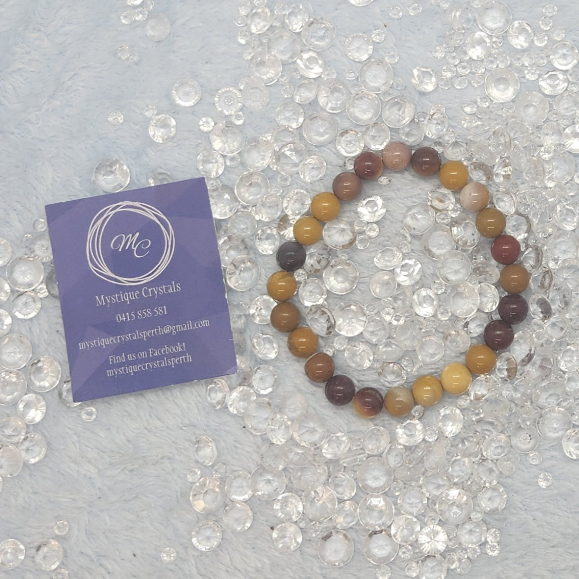 Mookaite Beaded Bracelets