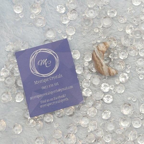 Caribbean Blue Calcite Moons