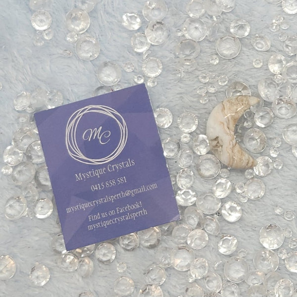 Caribbean Blue Calcite Moons