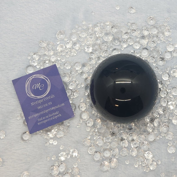 Black Obsidian Spheres