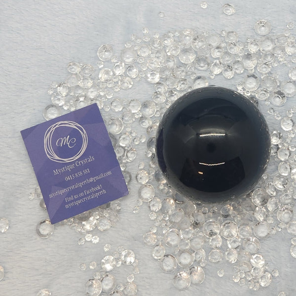 Black Obsidian Spheres