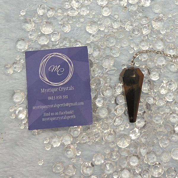 Tiger's Eye Pendulums