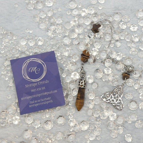 Tiger's Eye Pendulums