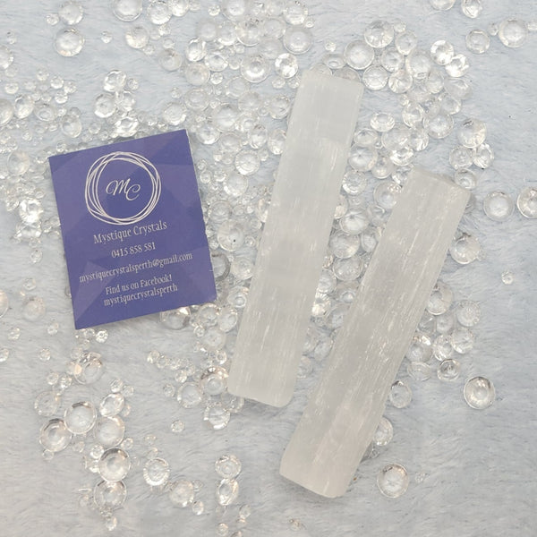 Selenite Cleansing Wands