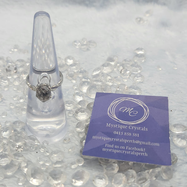 Herkimer Diamond Sterling Silver Rings