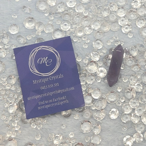 Mini Gemstone Double Points