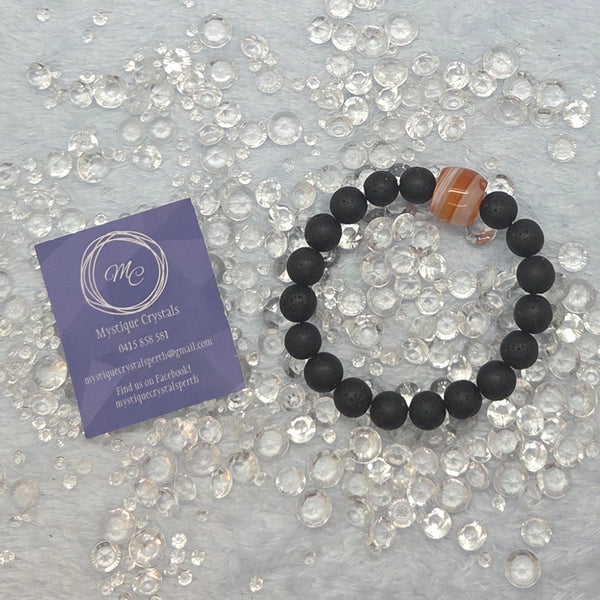 Lava Stone Beaded Bracelets