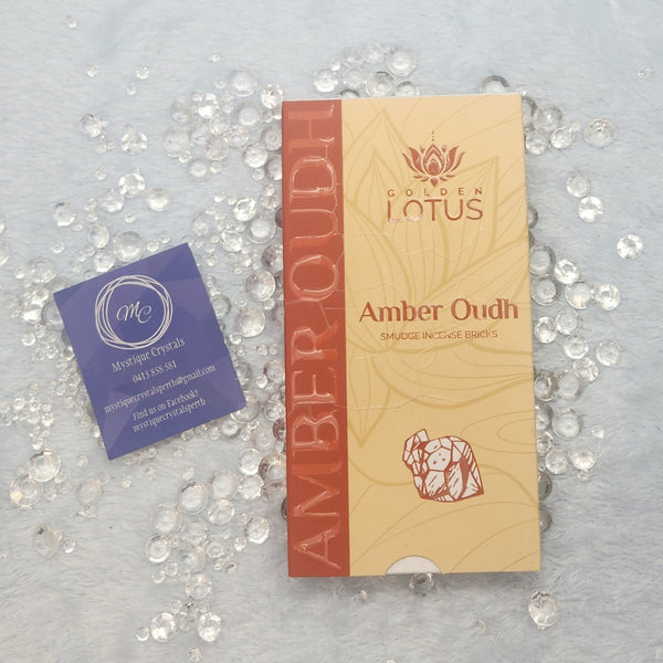 Golden Lotus Smudge Incense Bricks