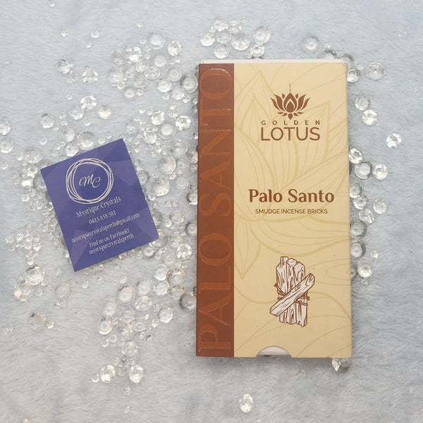 Golden Lotus Smudge Incense Bricks