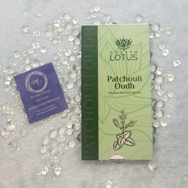 Golden Lotus Smudge Incense Bricks