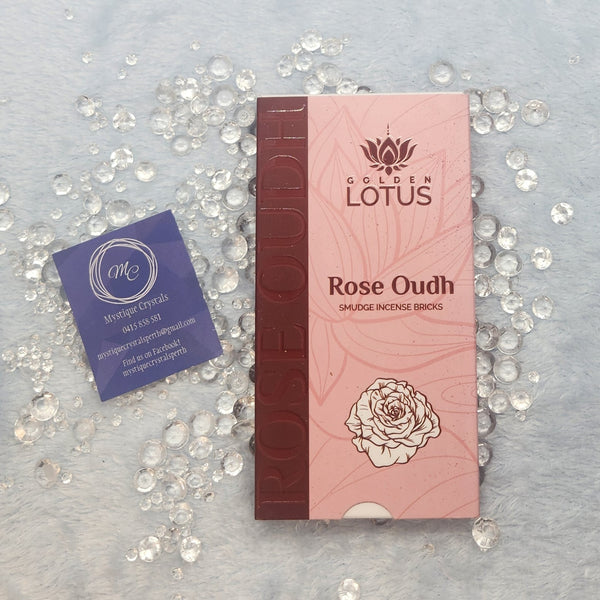Golden Lotus Smudge Incense Bricks