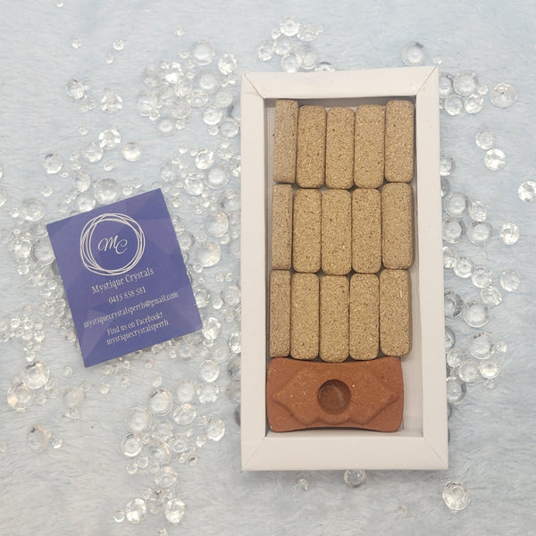 Golden Lotus Smudge Incense Bricks