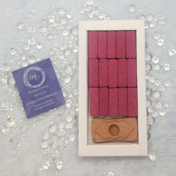 Golden Lotus Smudge Incense Bricks