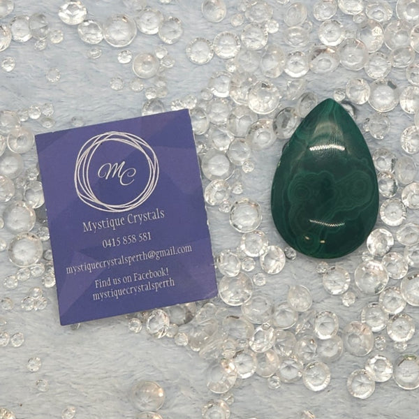 Malachite Teardrops