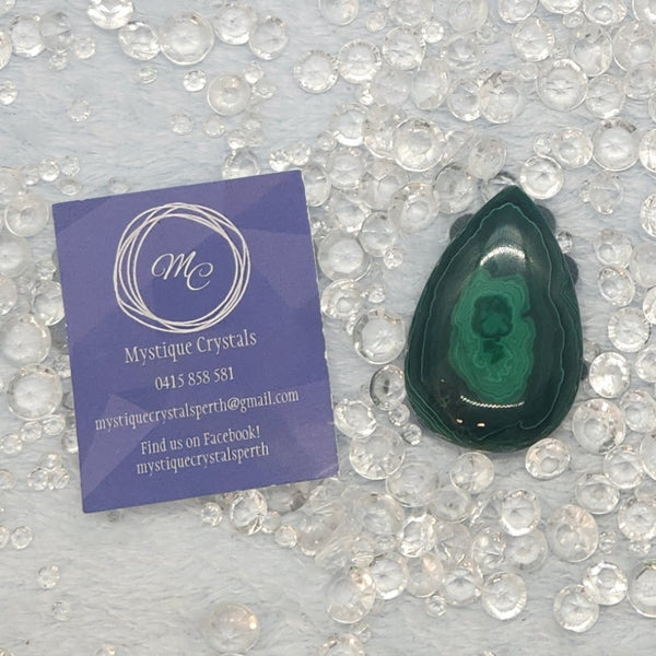 Malachite Teardrops