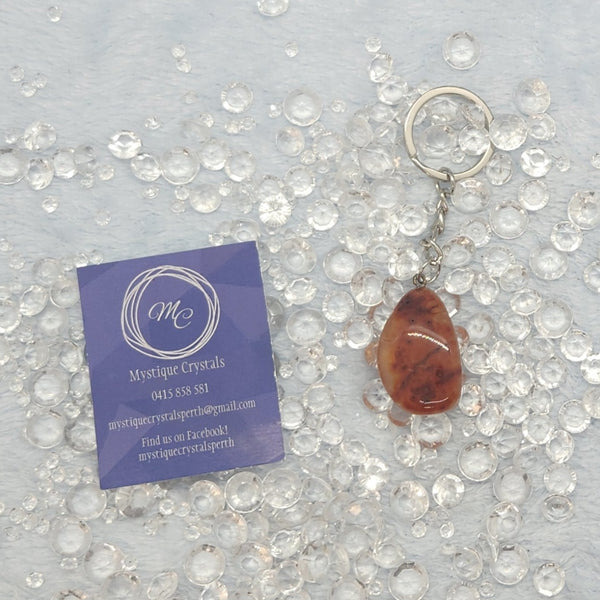 Tumble Stone Keyrings
