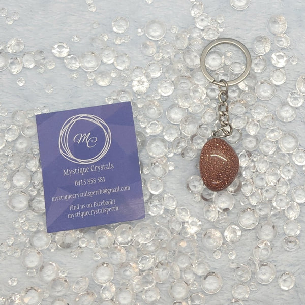 Tumble Stone Keyrings