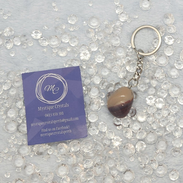 Tumble Stone Keyrings