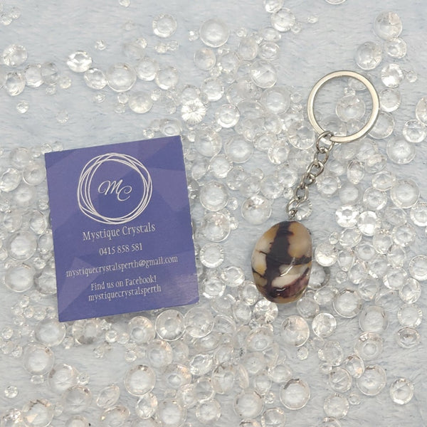 Tumble Stone Keyrings
