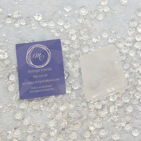 White Calcite Slices