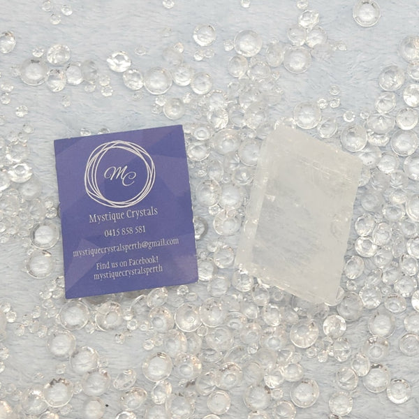 White Calcite Slices