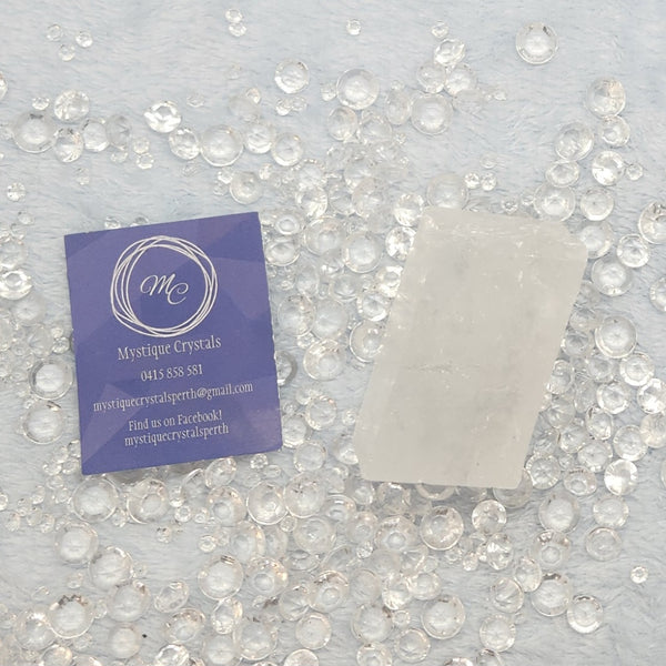 White Calcite Slices