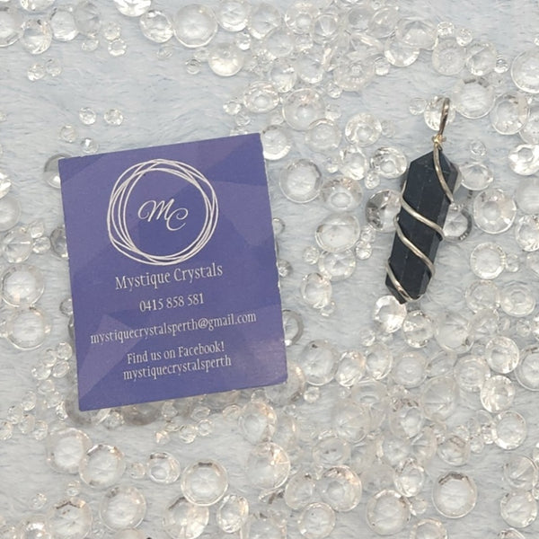 Black Tourmaline Pendants