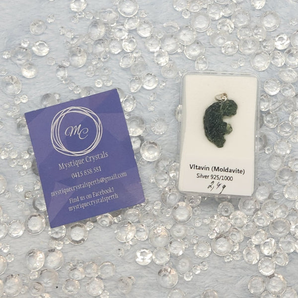 Moldavite Pendants