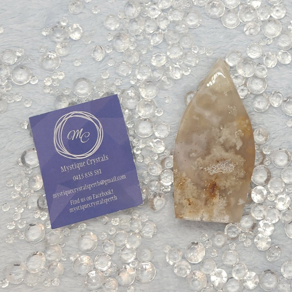 Flower Agate Free Forms