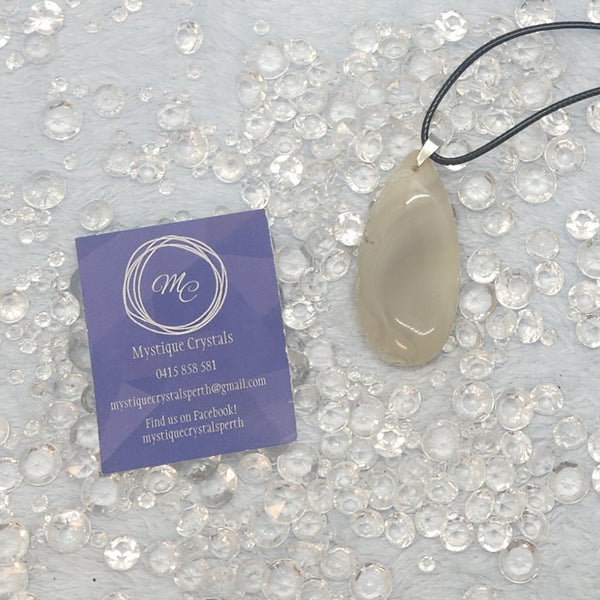 Natural Agate Pendants